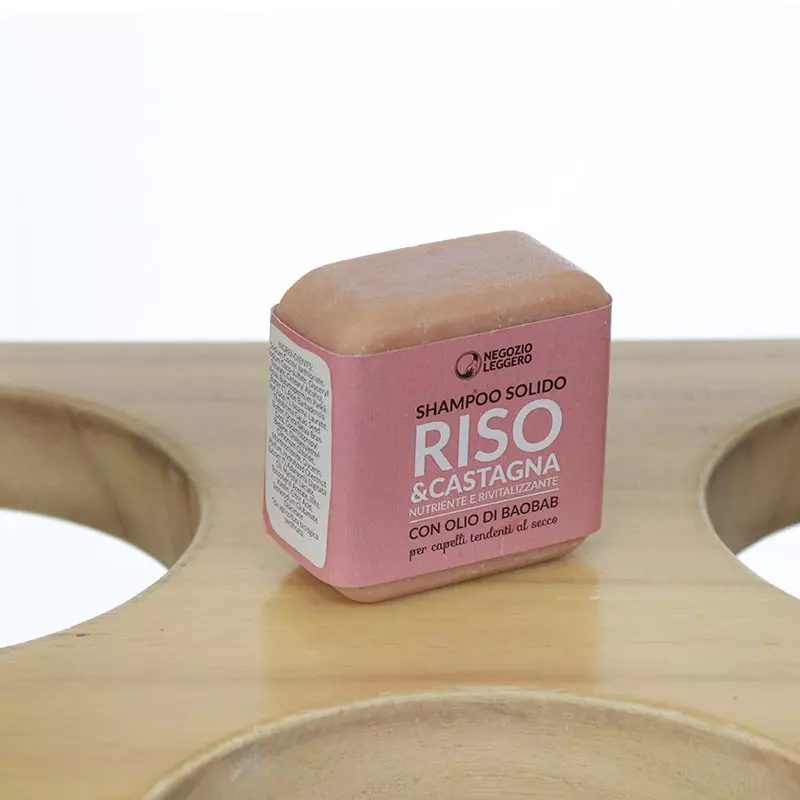 Shampoo solido capelli secchi di Negozio leggero