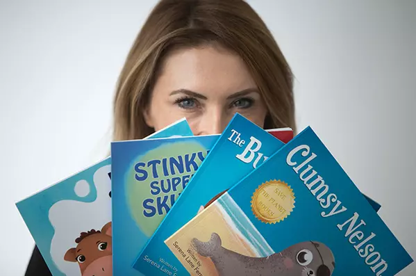Serena Ferrari scrittrice di libri per bambini sul tema vegan e sull'ambiente