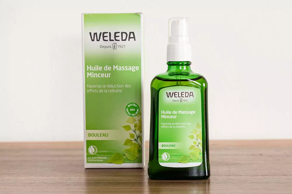 cosmetici vegan: Weleda Olio Cellulite alla Betulla

