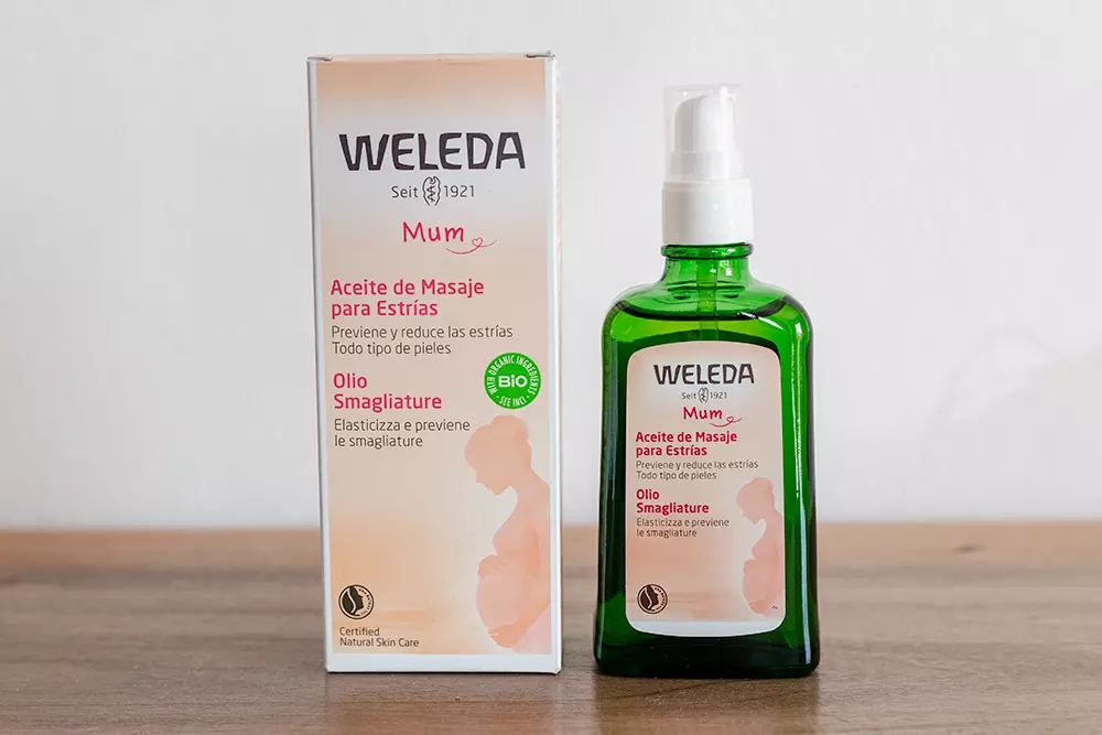 Gravidanza vegana: Olio smagliature Weleda