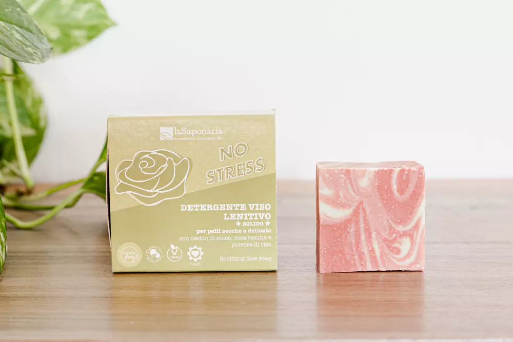 Detergenti viso vegan No Stress della Saponaria