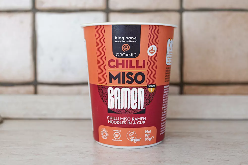 Ramen cup miso chili King Soba