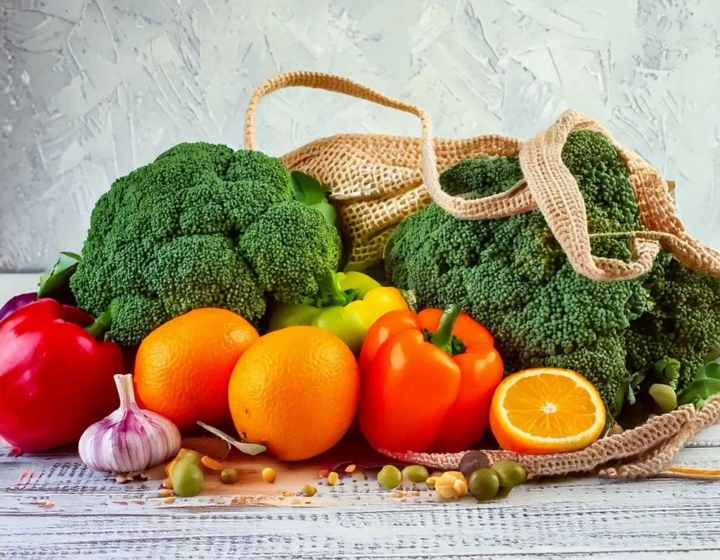 Cosa fare dopo Veganuary: Lista della spesa vegana con prodotti come legumi, tofu e verdure per pianificare pasti sani e sostenibili.
