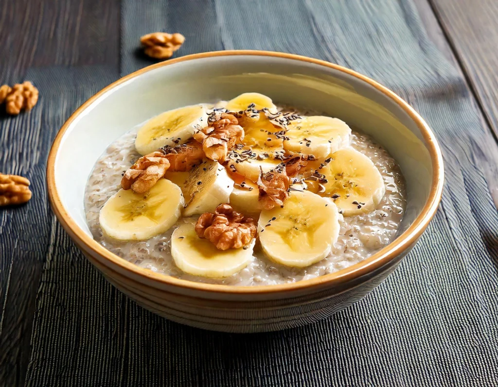 Colazioni vegane per bambini: Porridge di avena con frutta fresca