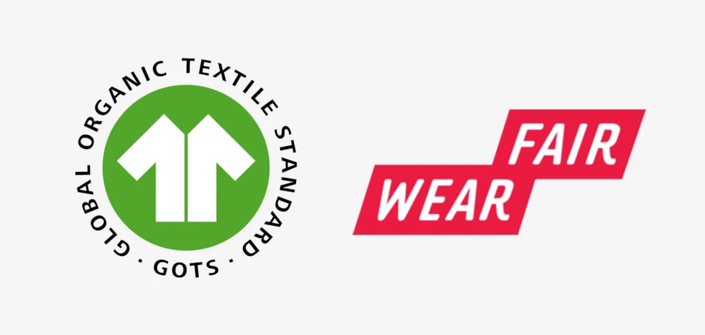 Certificazioni GOTS e Fair Wear, standard per i brand di moda sostenibile e abbigliamento etico
