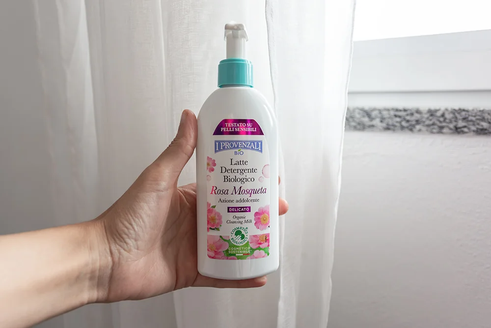Recensione del latte detergente bio rosa mosqueta - I Provenzali